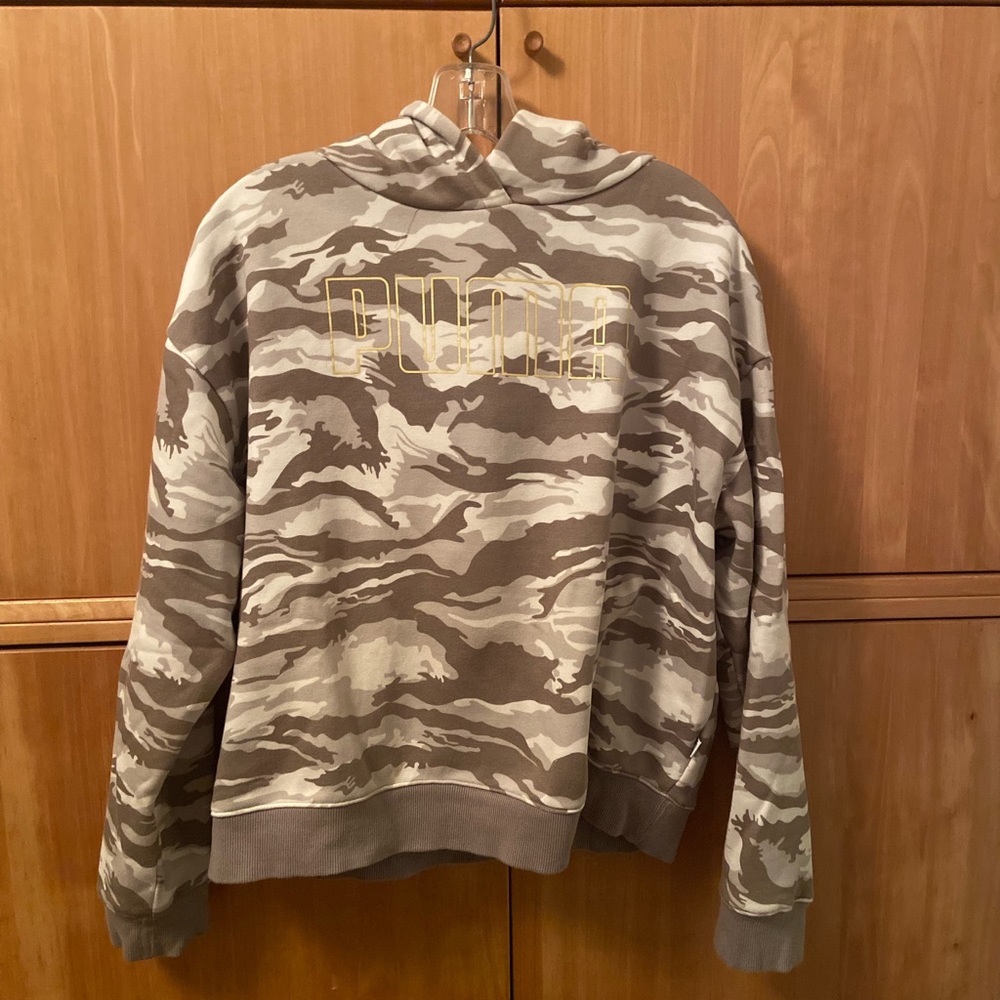 Puma camo hoodie